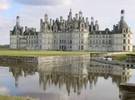 Castillo de Chambord en el Valle del Loira, Francia